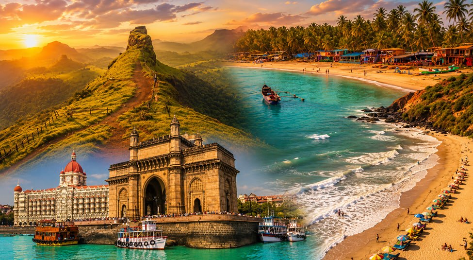 Delhi to Nashik, Mumbai and Goa: A 10 Day Spiritual, Heritage and Beach Circuit