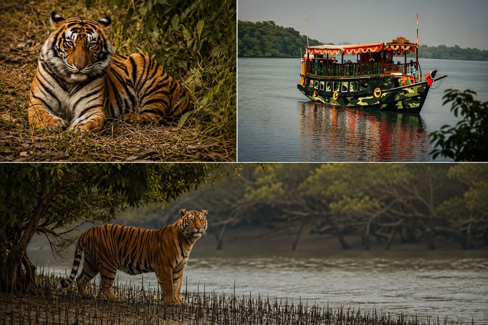 Sundarbans 5 Days Tour Package: Tiger, Dolphins and Mangrove Cruise Expedition
