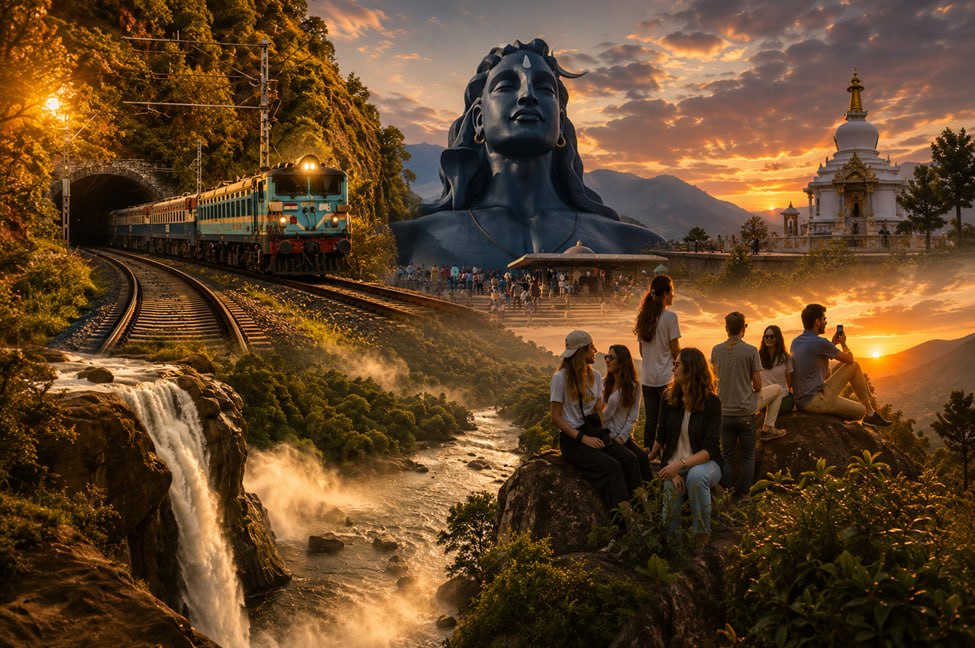 Western Ghats Wildlife, Coffee Trails & Train Journey Experience