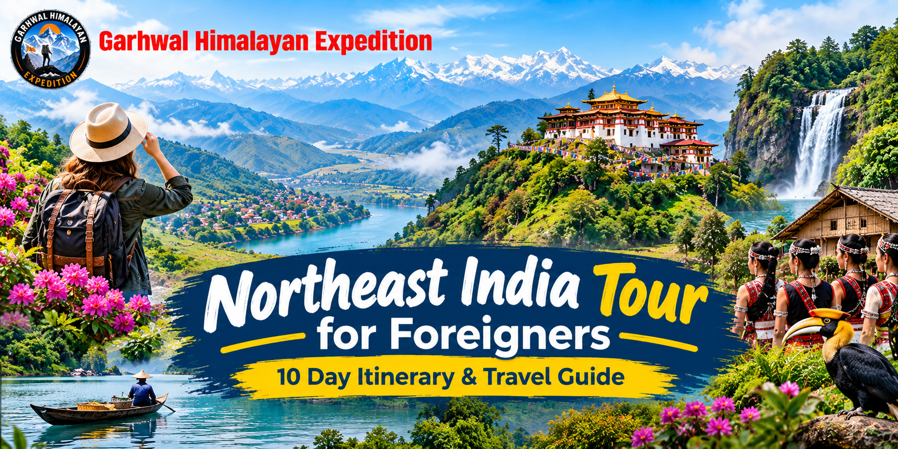 Northeast India Tour for Foreigners | 10 Day Itinerary & Travel Guide